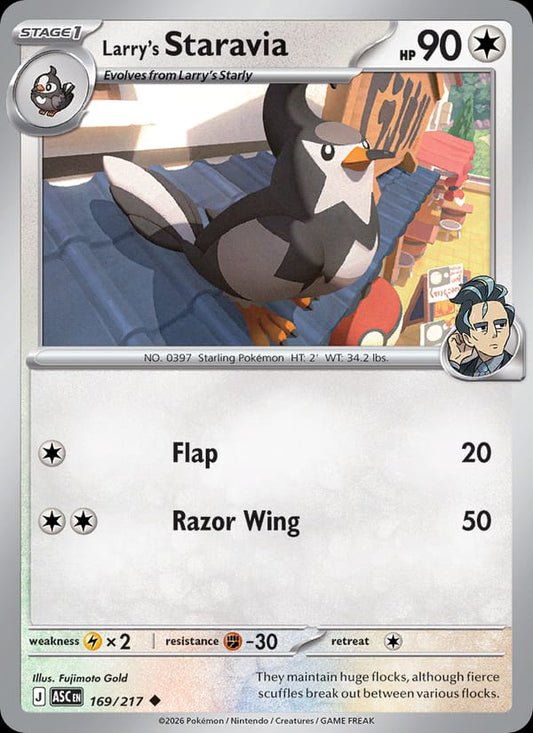 Larry's Staravia #169 — Ascended Heroes