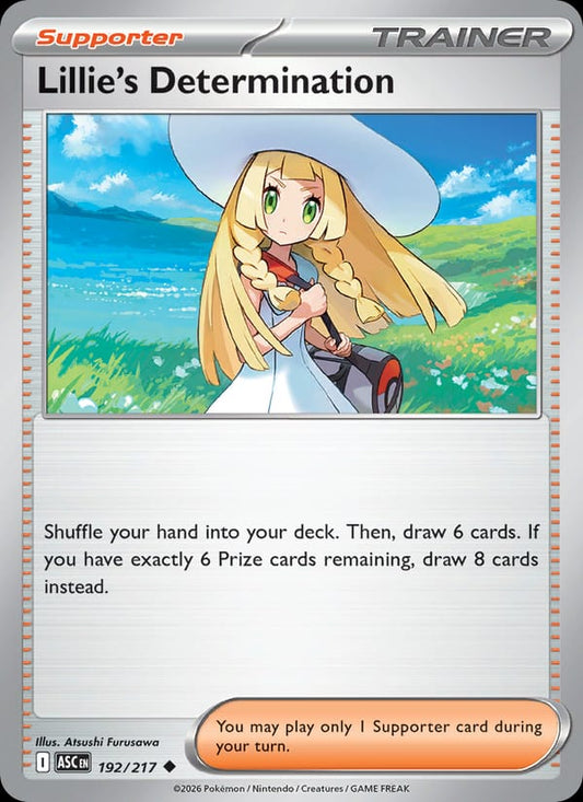 Lillie's Determination #192 — Ascended Heroes