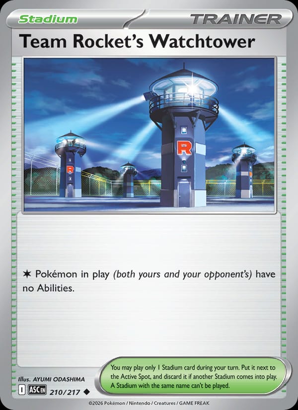 Team Rocket's Watchtower #210 — Ascended Heroes