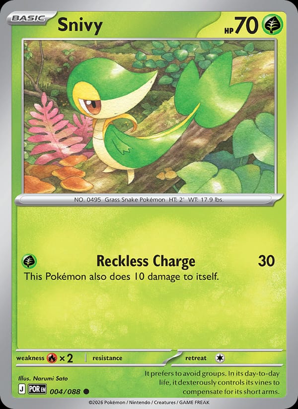 Snivy #004 — Perfect Order