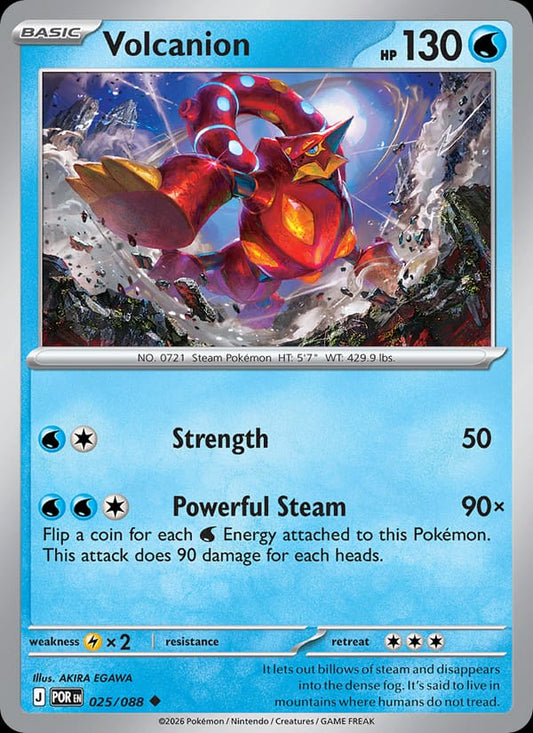 Volcanion #025 — Perfect Order