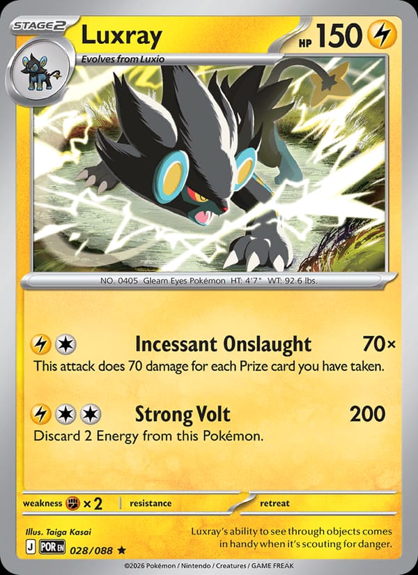 Luxray #028 — Perfect Order