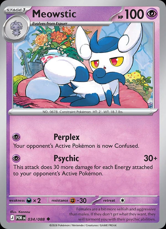 Meowstic #034 — Perfect Order