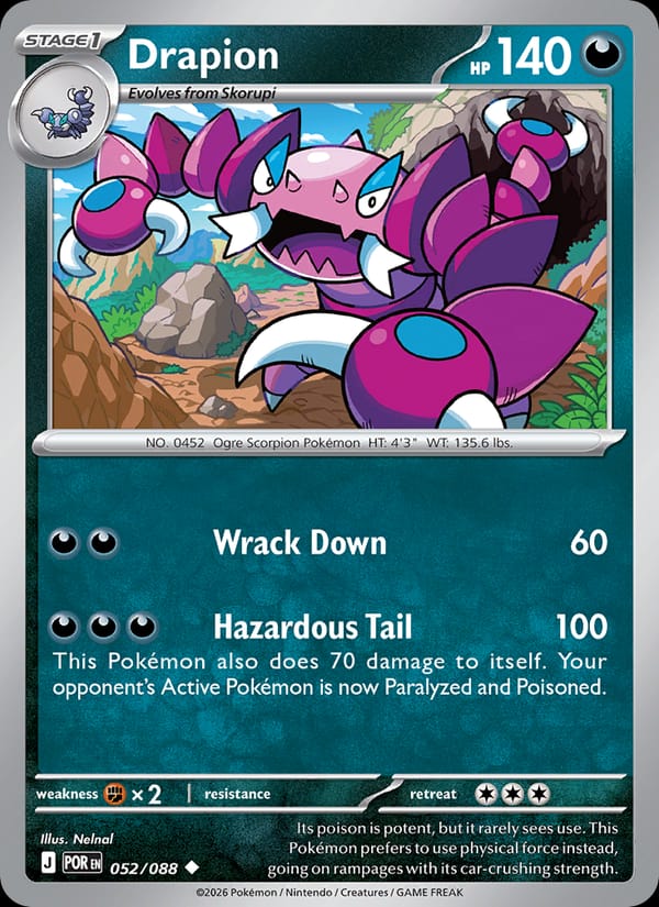 Drapion #052 — Perfect Order
