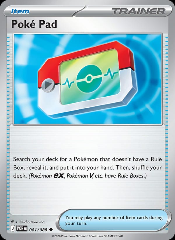 Poké Pad #081 — Perfect Order