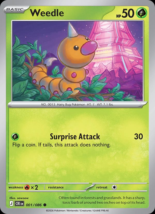 Weedle #001 — Chaos Rising