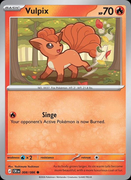 Vulpix #008 — Chaos Rising