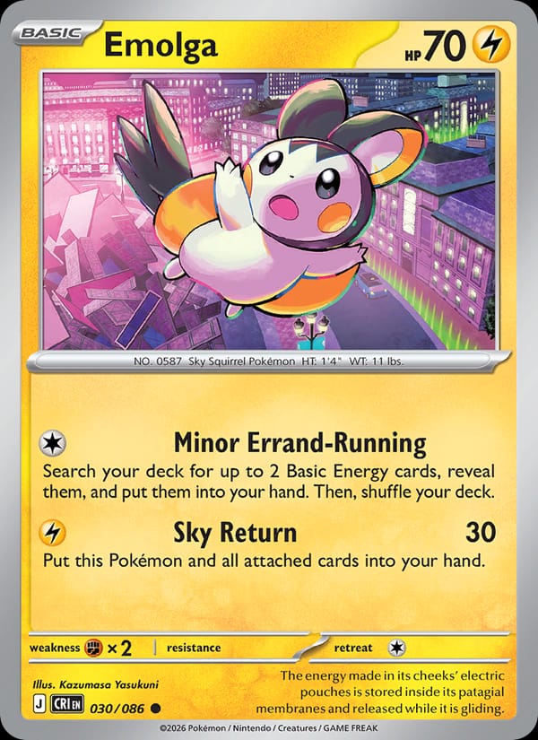 Emolga #030 — Chaos Rising