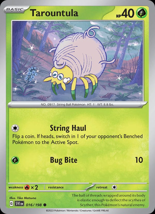 Tarountula #016 — Scarlet & Violet