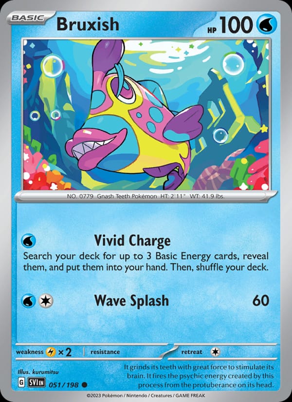Bruxish #051 — Scarlet & Violet