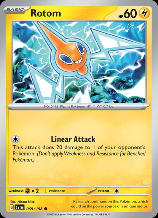 Rotom #069 — Scarlet & Violet
