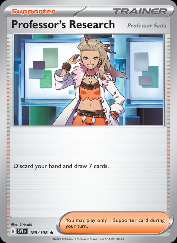 Professor's Research #189 — Scarlet & Violet