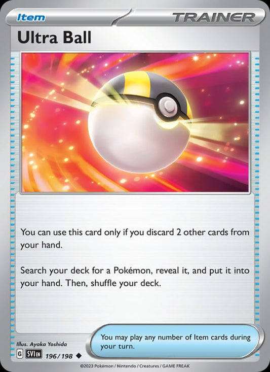 Ultra Ball #196 — Scarlet & Violet