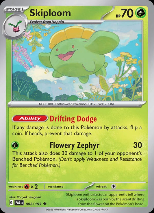 Skiploom #002 — Paldea Evolved