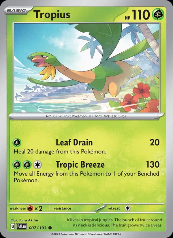 Tropius #007 — Paldea Evolved