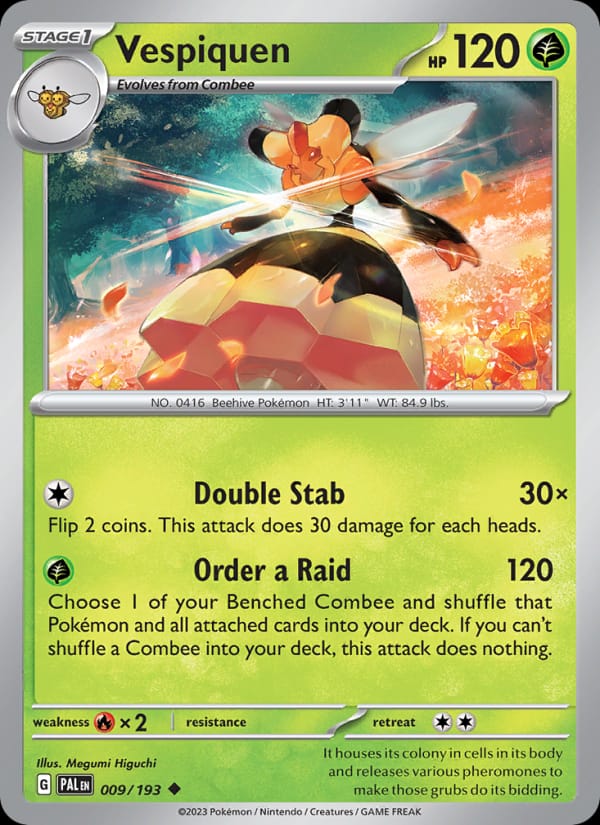 Vespiquen #009 — Paldea Evolved