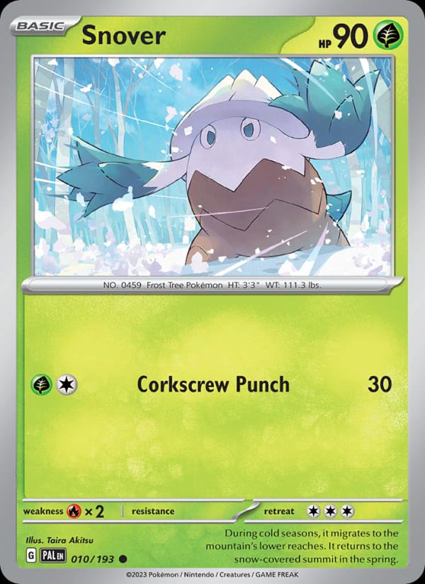 Snover #010 — Paldea Evolved
