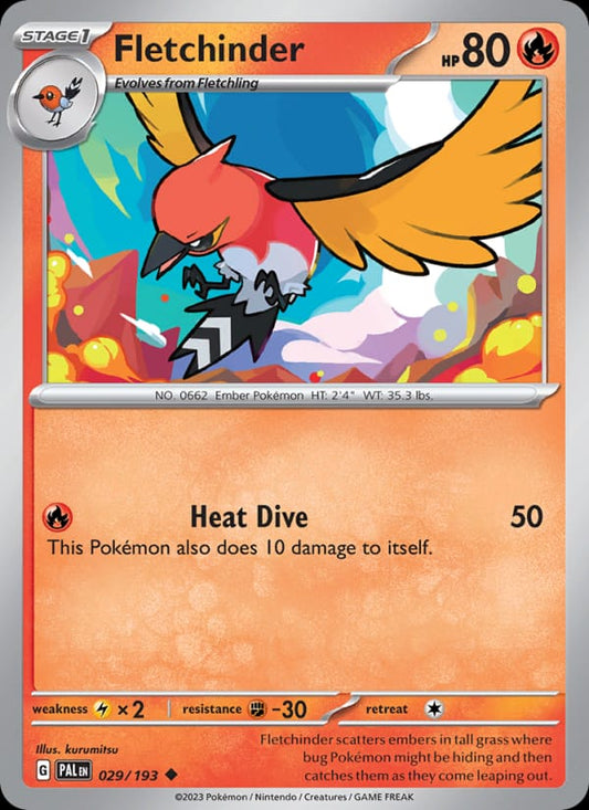 Fletchinder #029 — Paldea Evolved