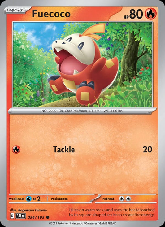 Fuecoco #034 — Paldea Evolved