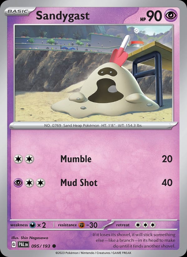 Sandygast #095 — Paldea Evolved