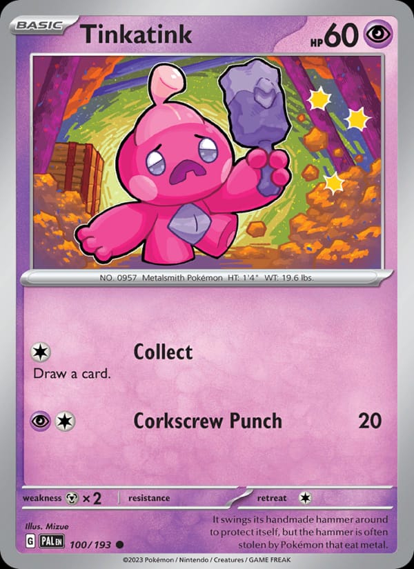 Tinkatink #100 — Paldea Evolved