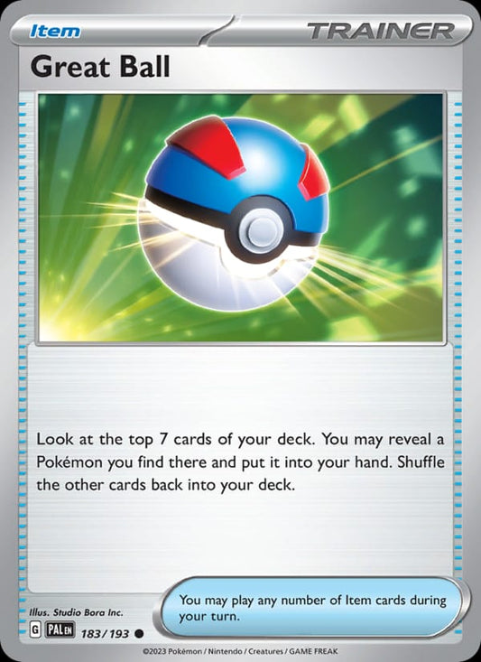 Great Ball #183 — Paldea Evolved