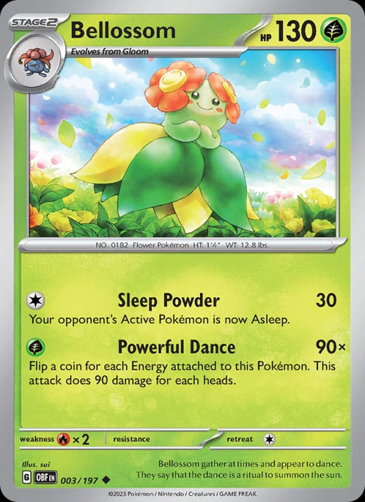 Bellossom #003 — Obsidian Flames