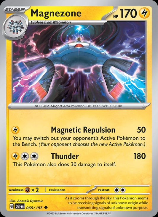 Magnezone #065 — Obsidian Flames