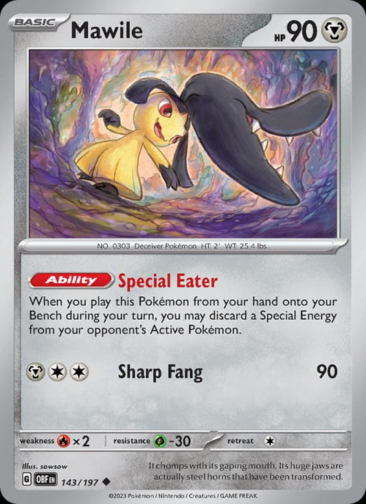 Mawile #143 — Obsidian Flames