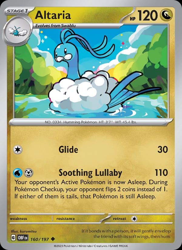 Altaria #160 — Obsidian Flames