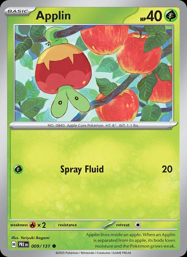 Applin #009 — Prismatic Evolutions