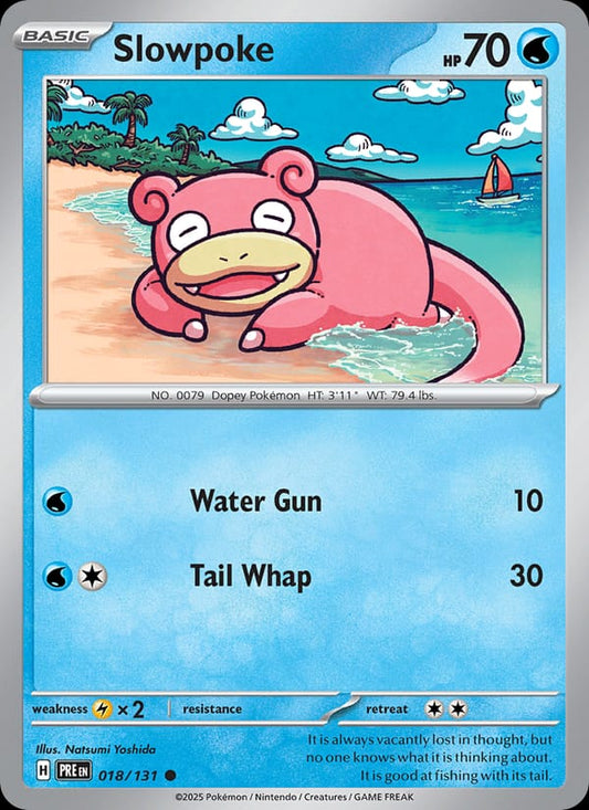 Slowpoke #018 — Prismatic Evolutions