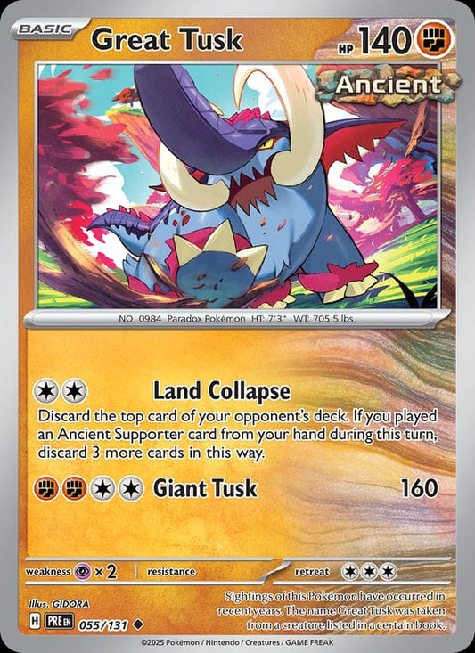 Great Tusk #055 — Prismatic Evolutions