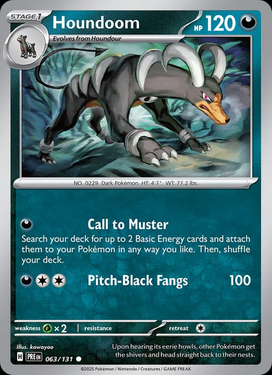 Houndoom #063 — Prismatic Evolutions