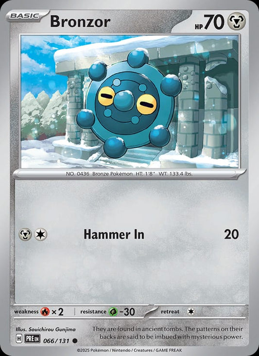 Bronzor #066 — Prismatic Evolutions