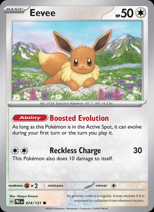 Eevee #074 — Prismatic Evolutions