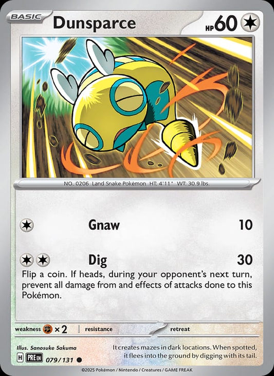 Dunsparce #079 — Prismatic Evolutions