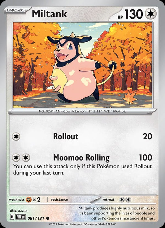 Miltank #081 — Prismatic Evolutions