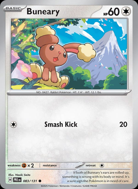 Buneary #083 — Prismatic Evolutions