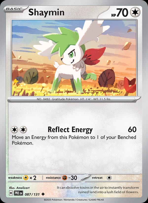 Shaymin #087 — Prismatic Evolutions