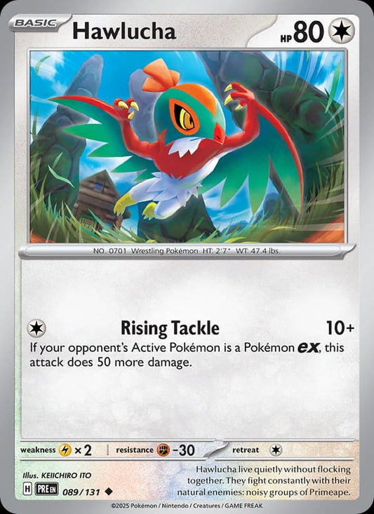 Hawlucha #089 — Prismatic Evolutions