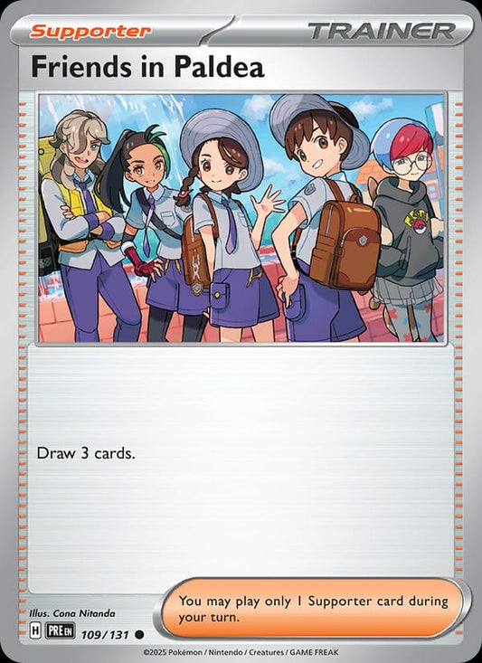 Friends in Paldea #109 — Prismatic Evolutions