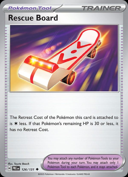 Rescue Board #126 — Prismatic Evolutions