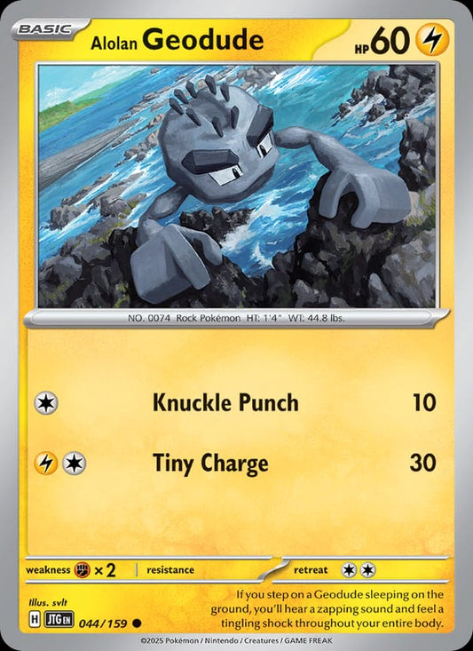 Alolan Geodude #044 — Journey Together