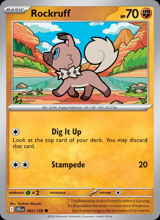 Rockruff #084 — Journey Together