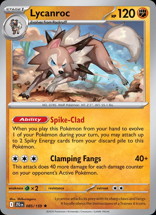 Lycanroc #085 — Journey Together