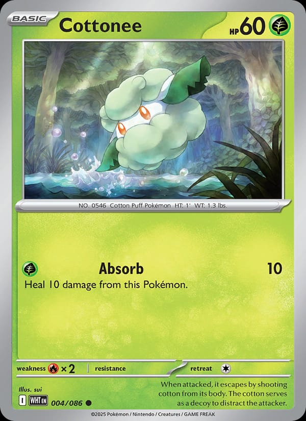 Cottonee #004 — White Flare