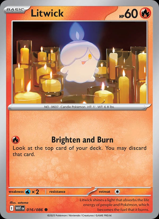 Litwick #016 — White Flare