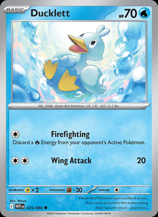 Ducklett #025 — White Flare
