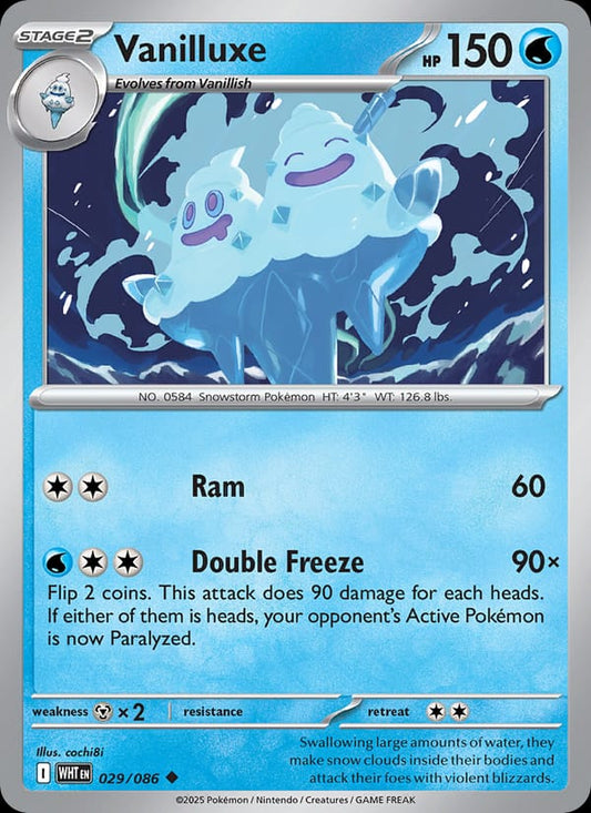 Vanilluxe #029 — White Flare